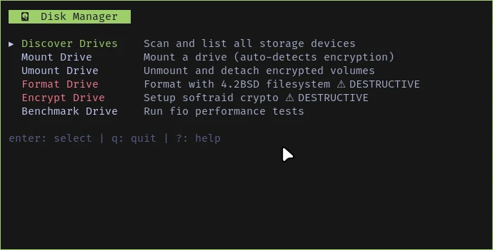 Disk Manager